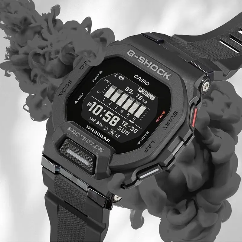 Casio G-Shock G-Squad Full Black Men's Watch- GBD-200-1DR